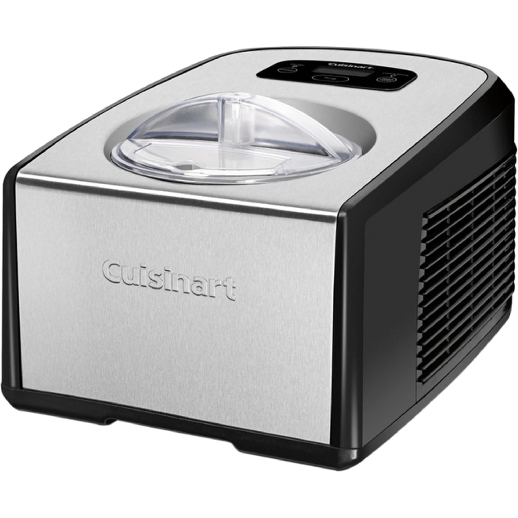Cuisinart 1.5-Quart Ice Cream Maker and Gelato Machine, Makes Frozen Yogurt and Sorbet, Fully Automatic with Commercial-Quality Compressor and 2 Churning Paddles, ICE-100, Black/Stainless - Image 3