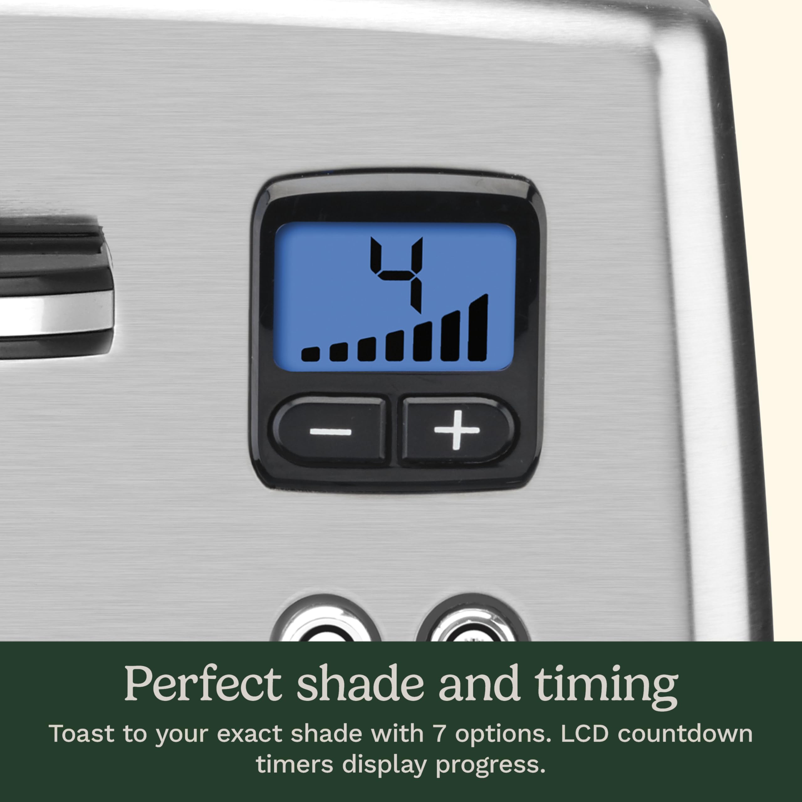 Cuisinart 4 Slice Countdown Motorized Toaster, Compact Design with Extra-Wide Slots for Toasting, Defrost & Reheat Functions, CPT-435P1, Stainless Steel - Image 5