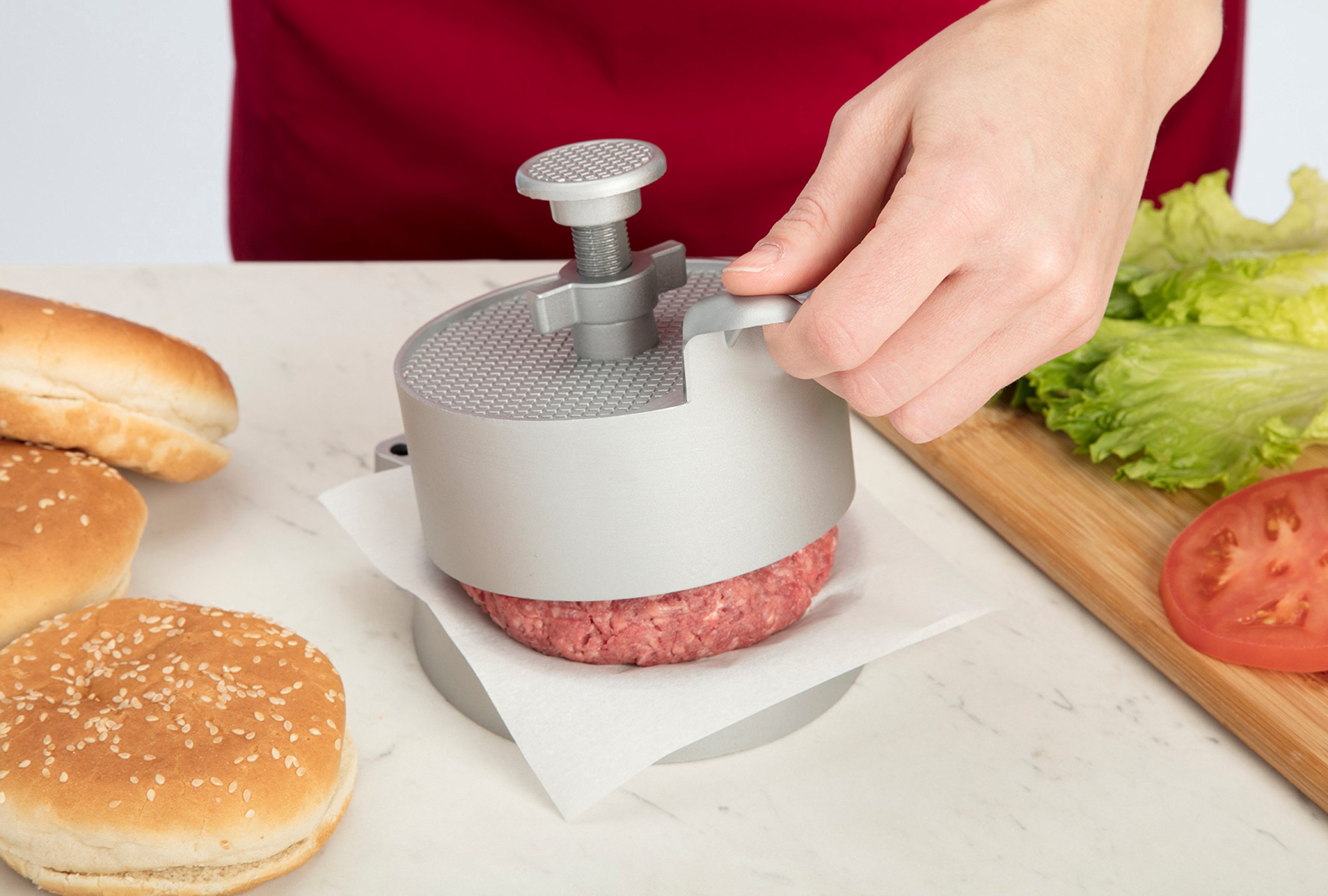 Cuisinart CABP-300 Adjustable Burger Press, Makes 1/4lb to 3/4lb Patties - Image 5