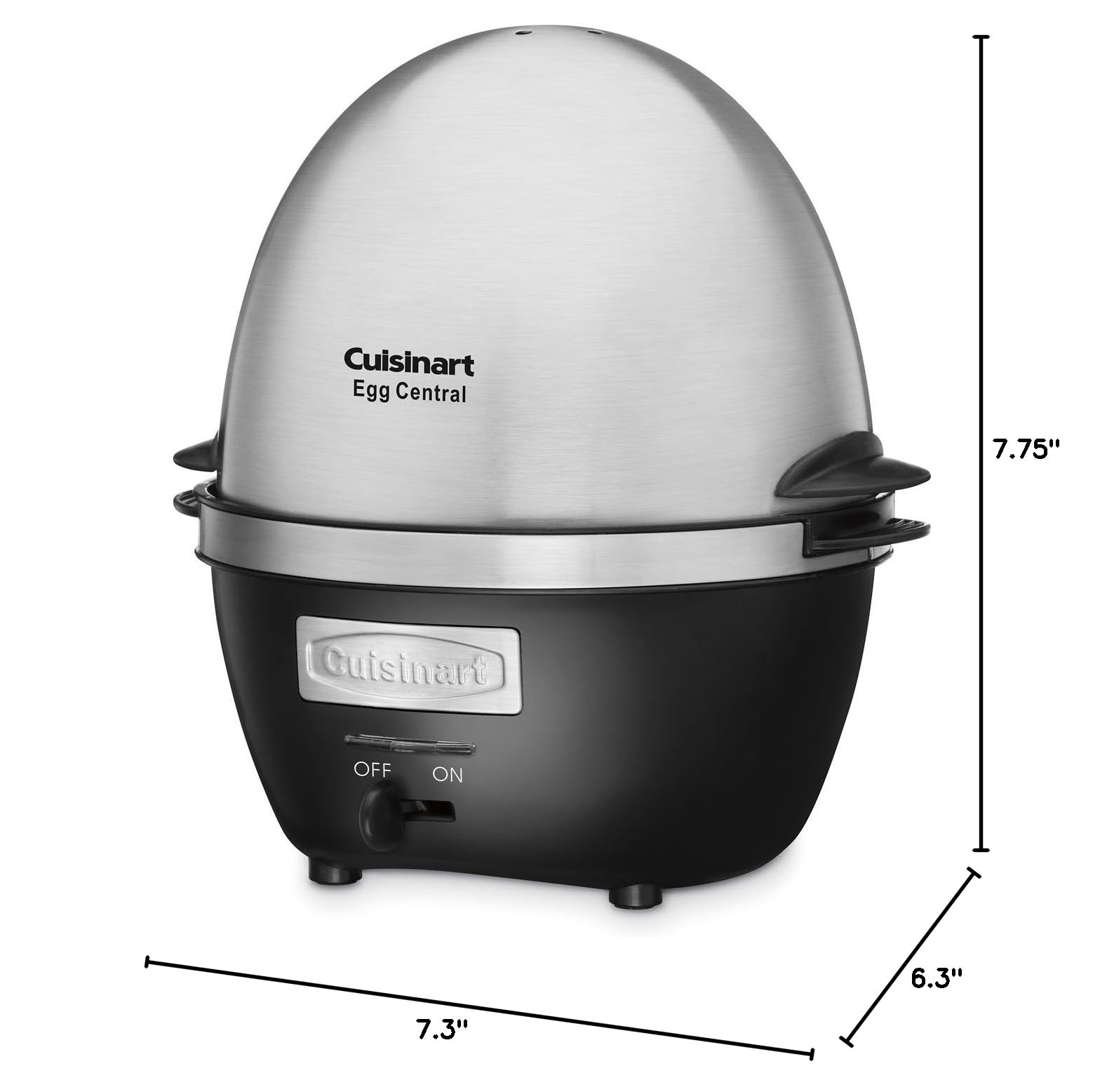 Cuisinart CEC-10 Egg Central Egg Cooker, Brushed Stainless Steel - Image 3