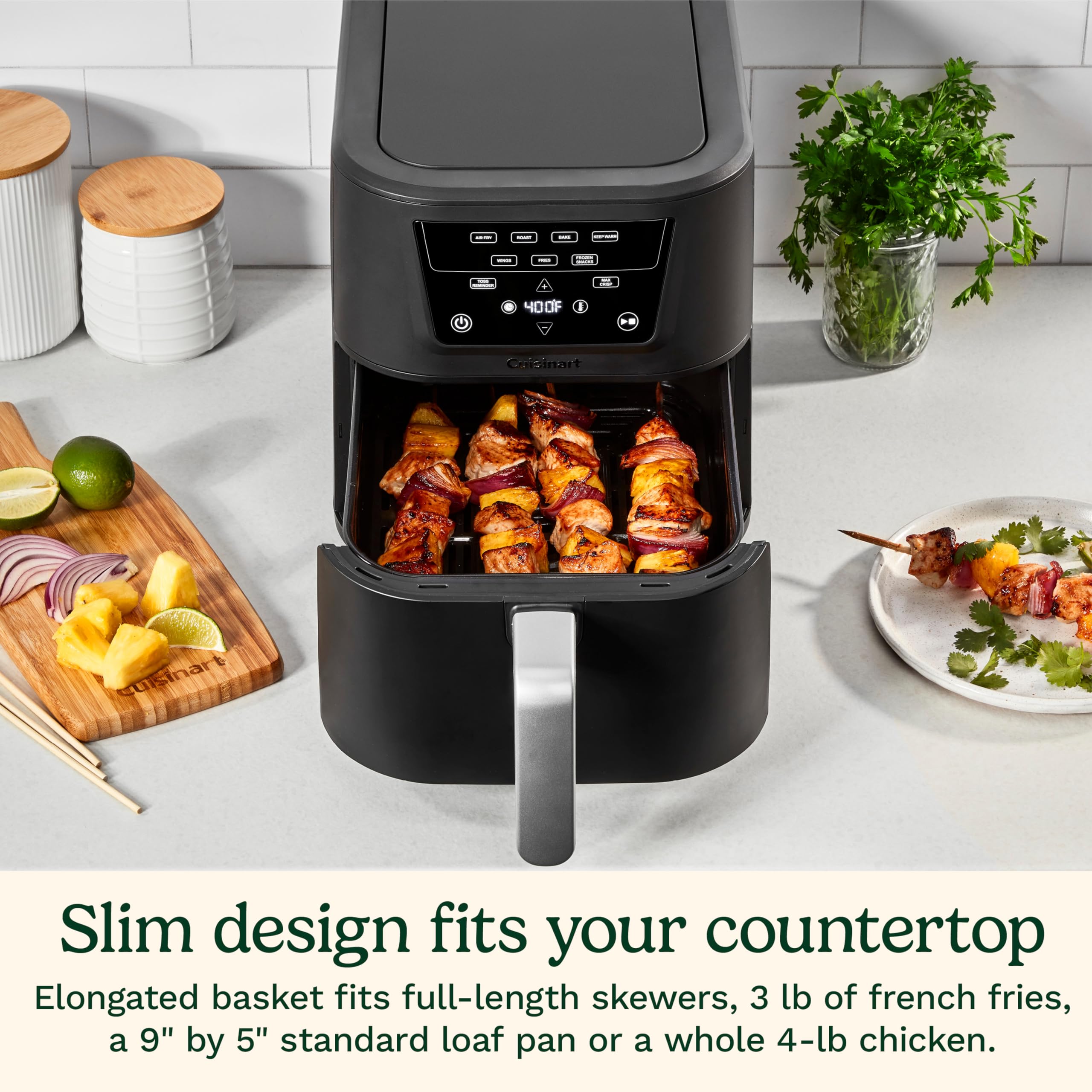 Cuisinart CompactMax™ 8-Qt Basket Air Fryer, AIR-210 - Image 3