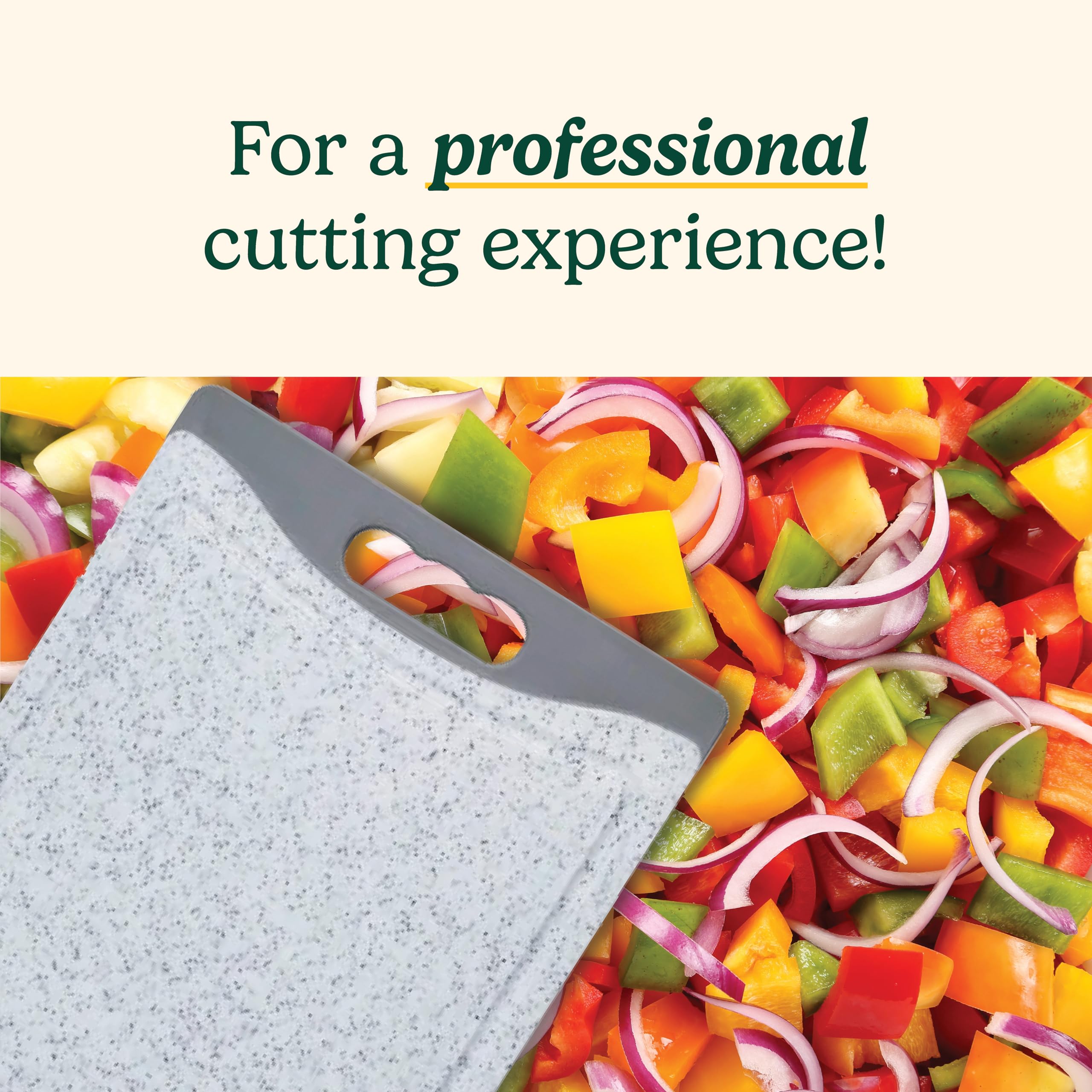 Cuisinart CPB-14MG 14" Marble Poly Board - Grey - Image 4