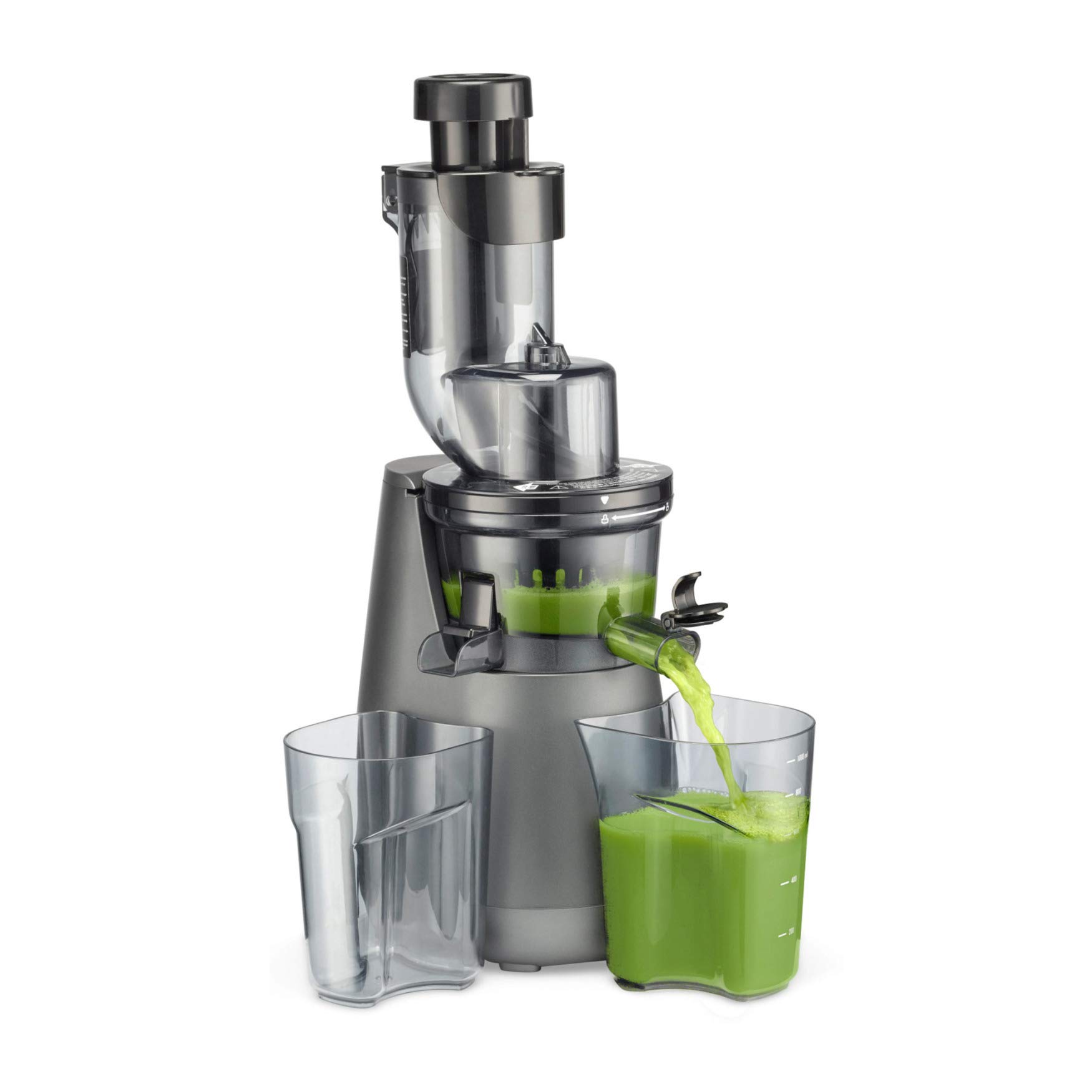 Cuisinart CSJ-300 Easy Clean Slow Juicer, Black and Grey - Image 4