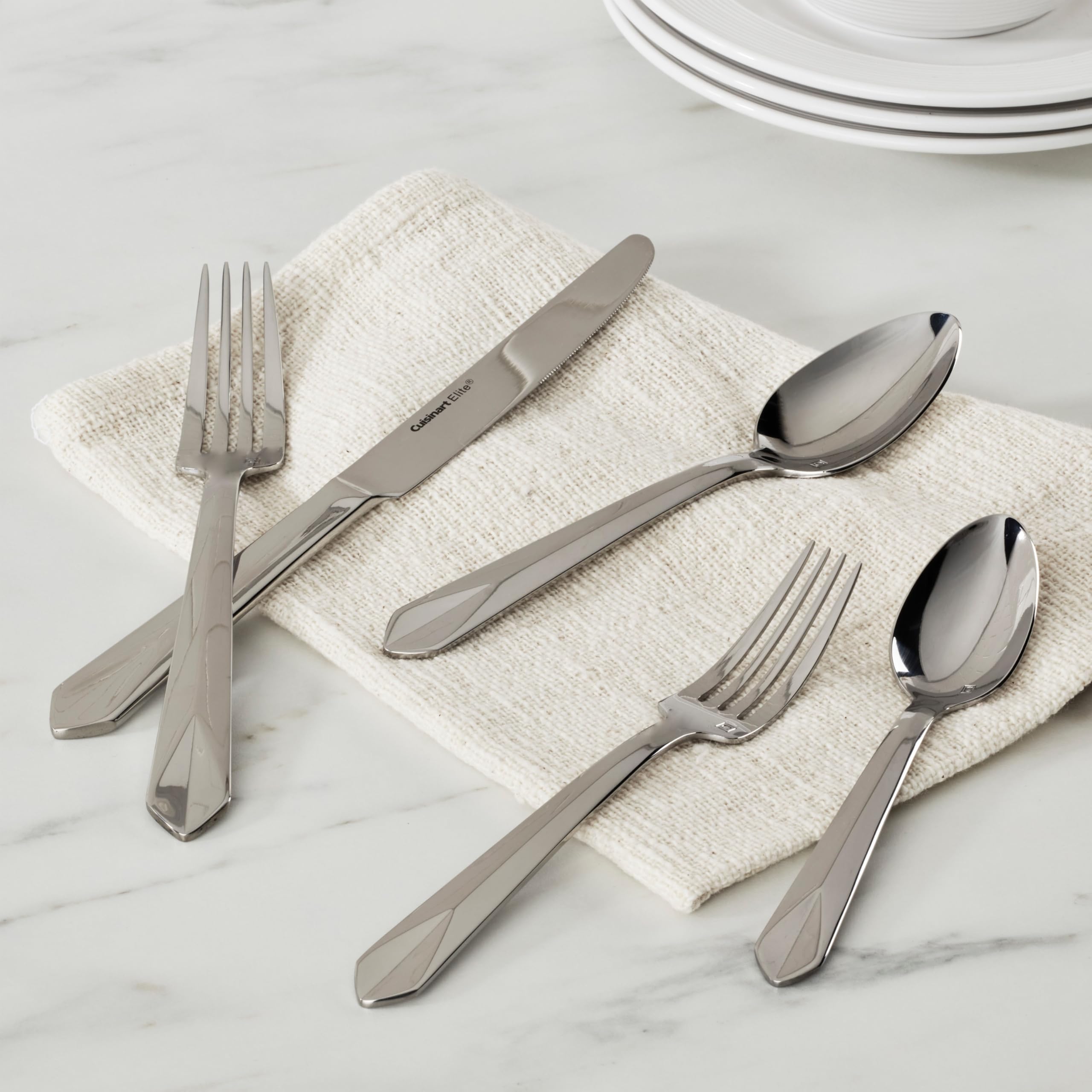 Cuisinart Elite Jolie Collection 20pc Flatware Set - Image 3