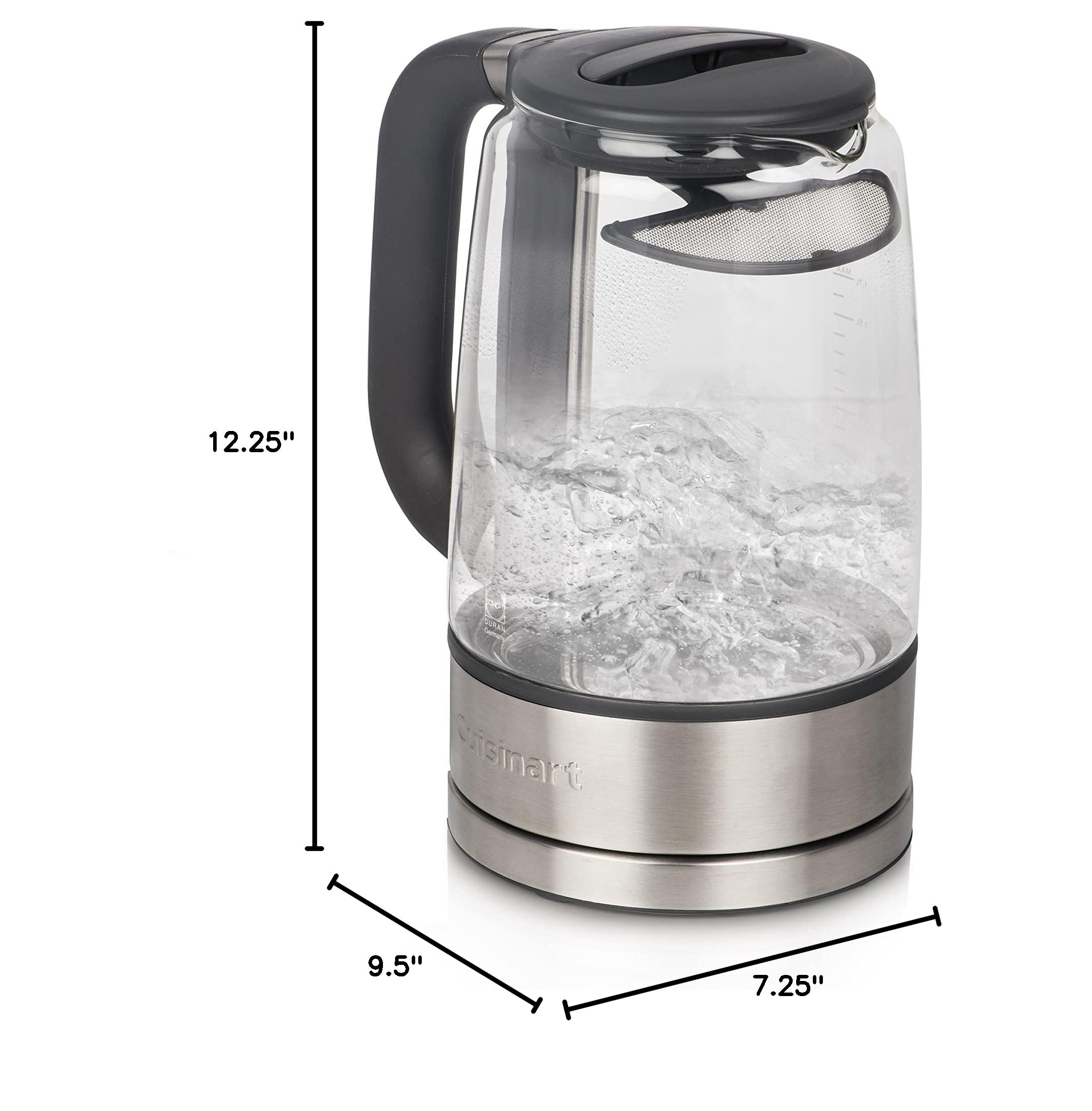 Cuisinart GK-17N Viewpro Cordless Electric Kettle, Silver 1.7 Liter - Image 6