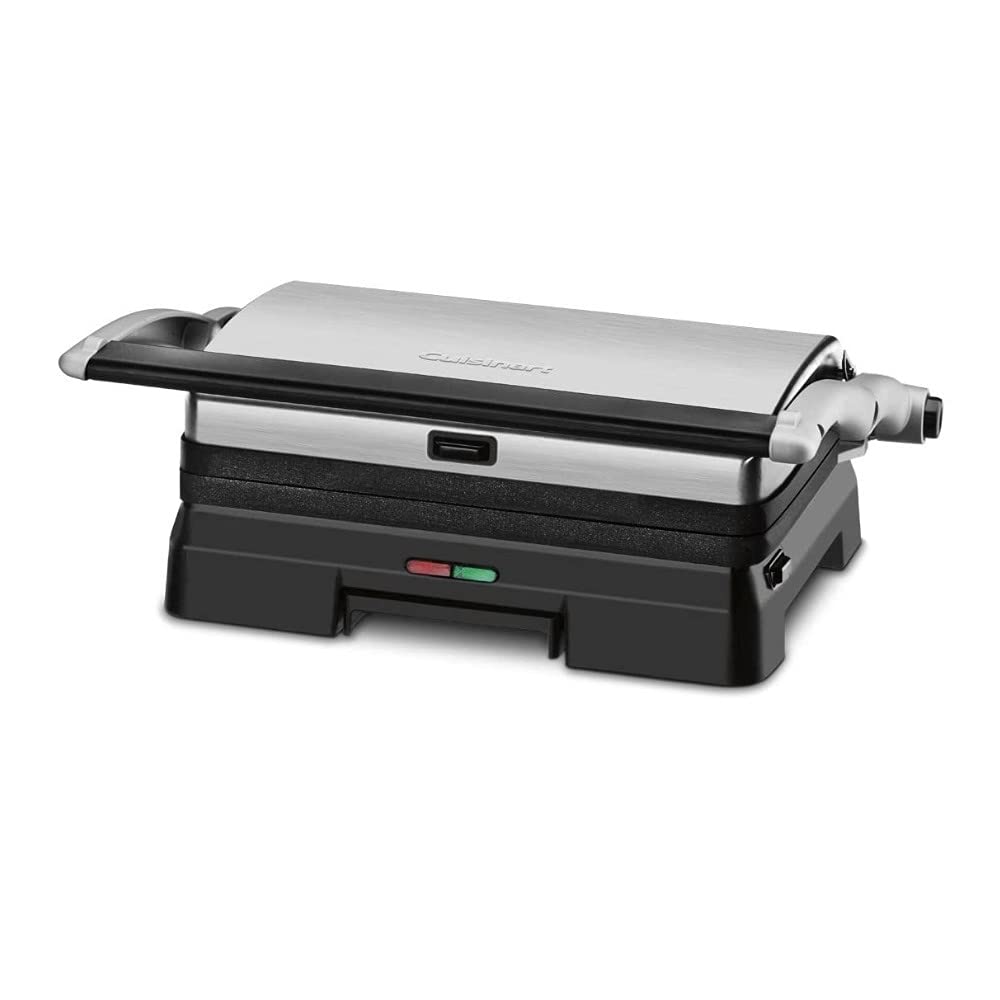 Cuisinart Griddler® Indoor Grill & Panini Press, Dishwasher-Safe Nonstick Cooking Plates, Stainless Steel, GR-11P1 - Image 3
