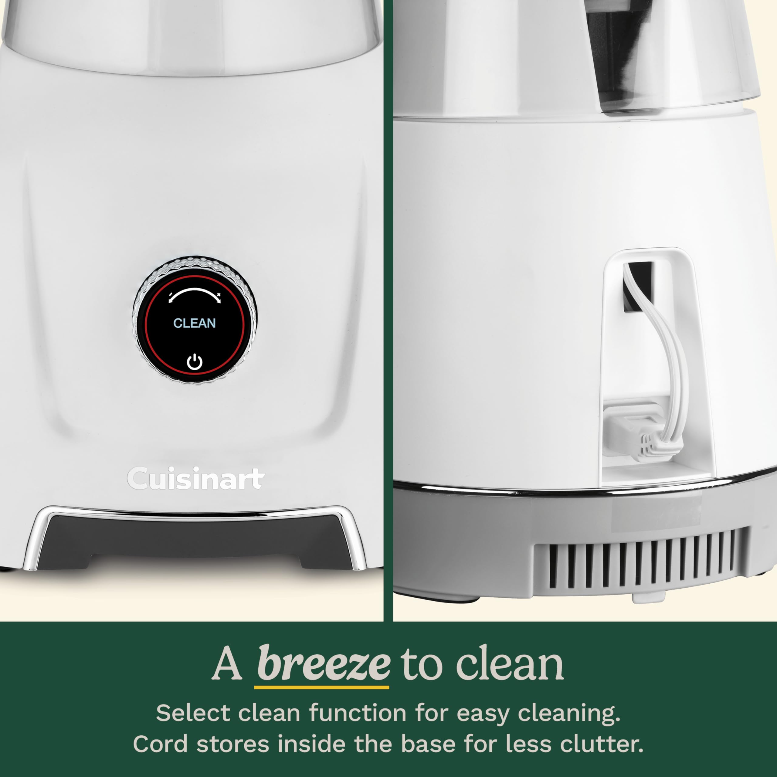 Cuisinart Hurricane® 48 oz Glass Jar Digital Blender, Manual 5 Speeds, 6 Presets - Smoothie, Pulse, Milkshake, Cocktail, Ice Crush, and Clean, BL-200 - Image 7