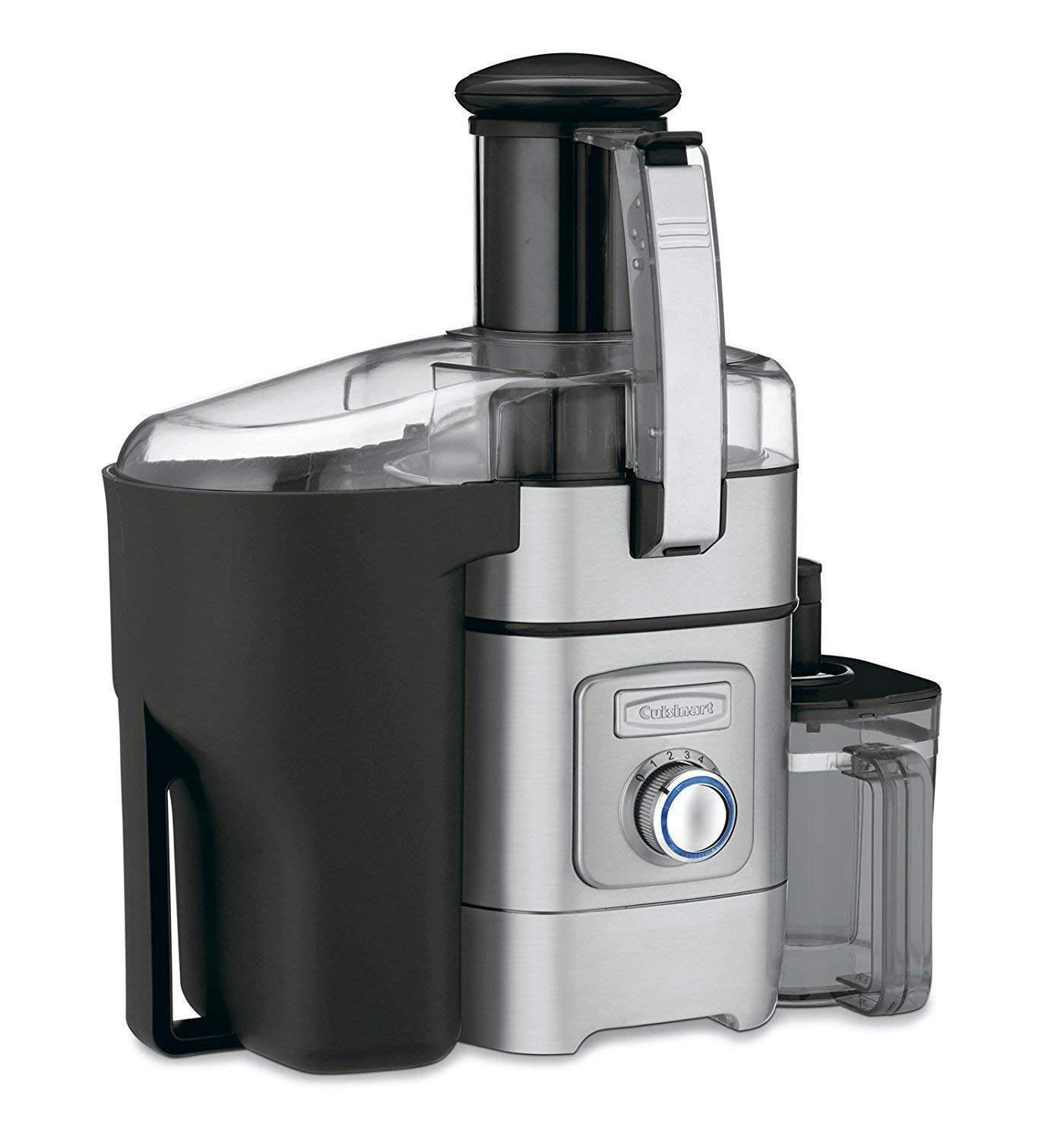 Cuisinart Juicer Machine, Die-Cast Juice Extractor for Vegetables, Lemons, Oranges & More, CJE-1000P1,Silver/Black, 15.35" x 11.8" x 19.01" - Image 3