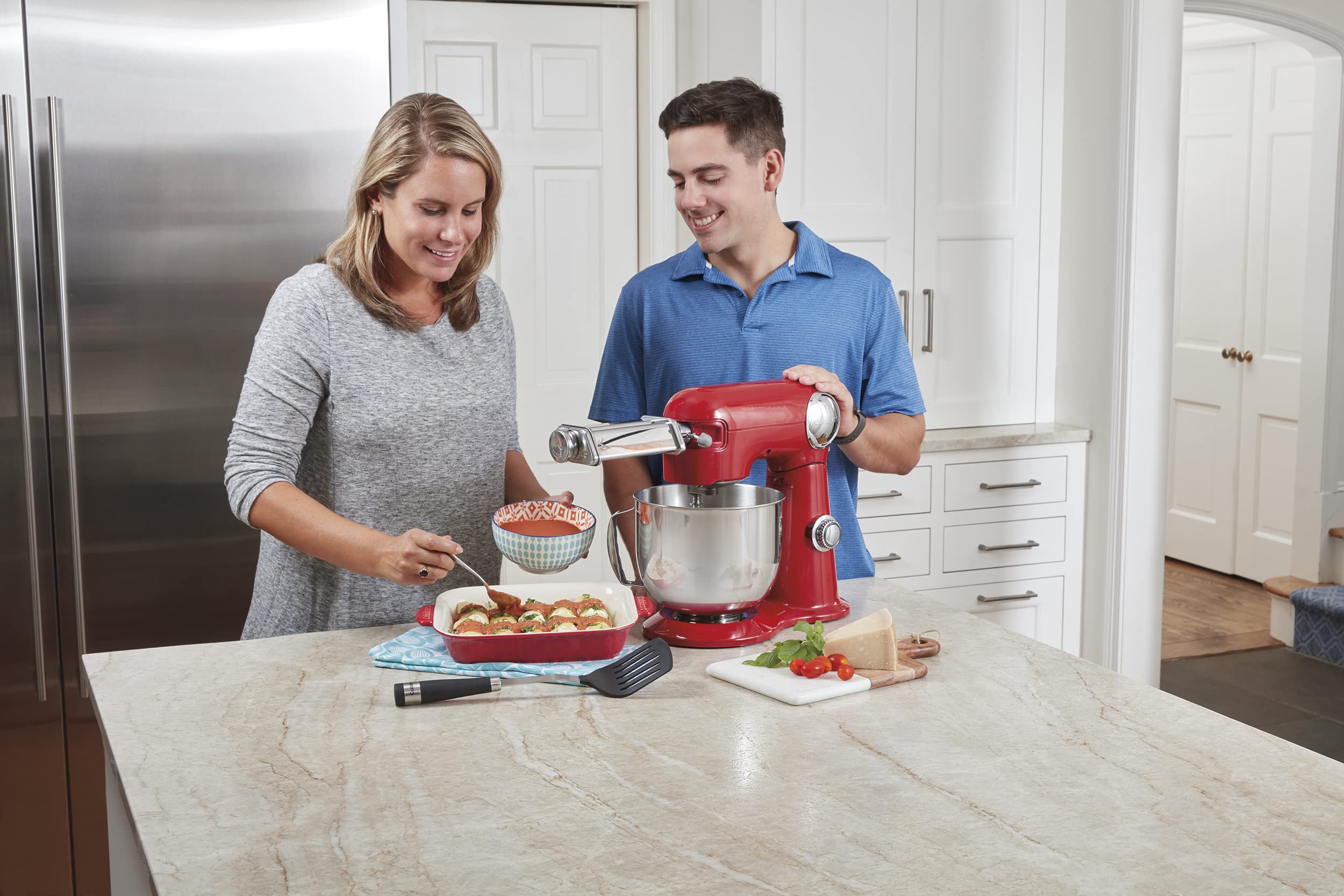 Cuisinart PRS-50 Pasta Roller & Cutter Attachment, Stainless Steel - Image 5